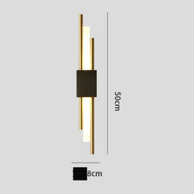 Arandela de parede Led linha cobre