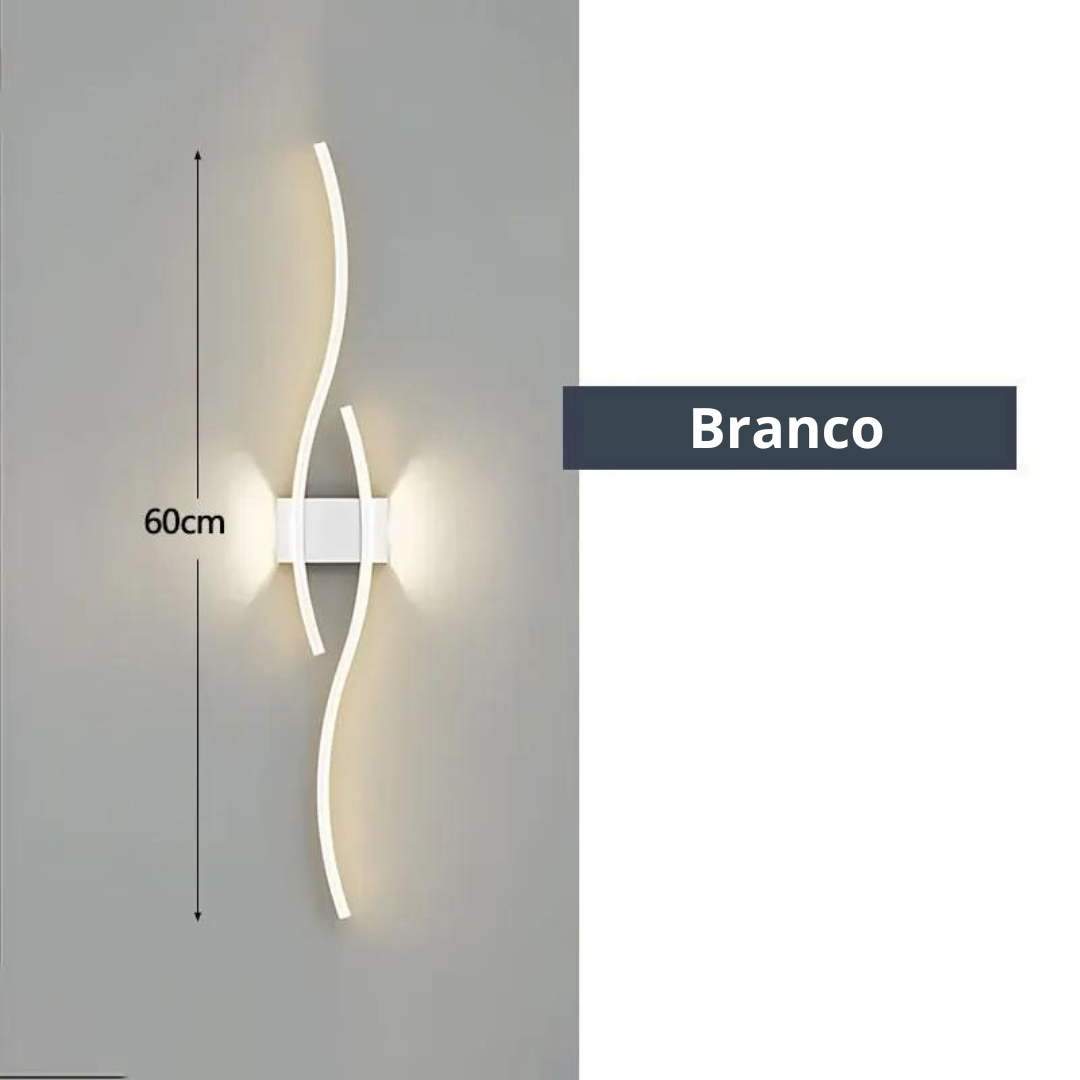 Arandela de parede led decoração para sofá