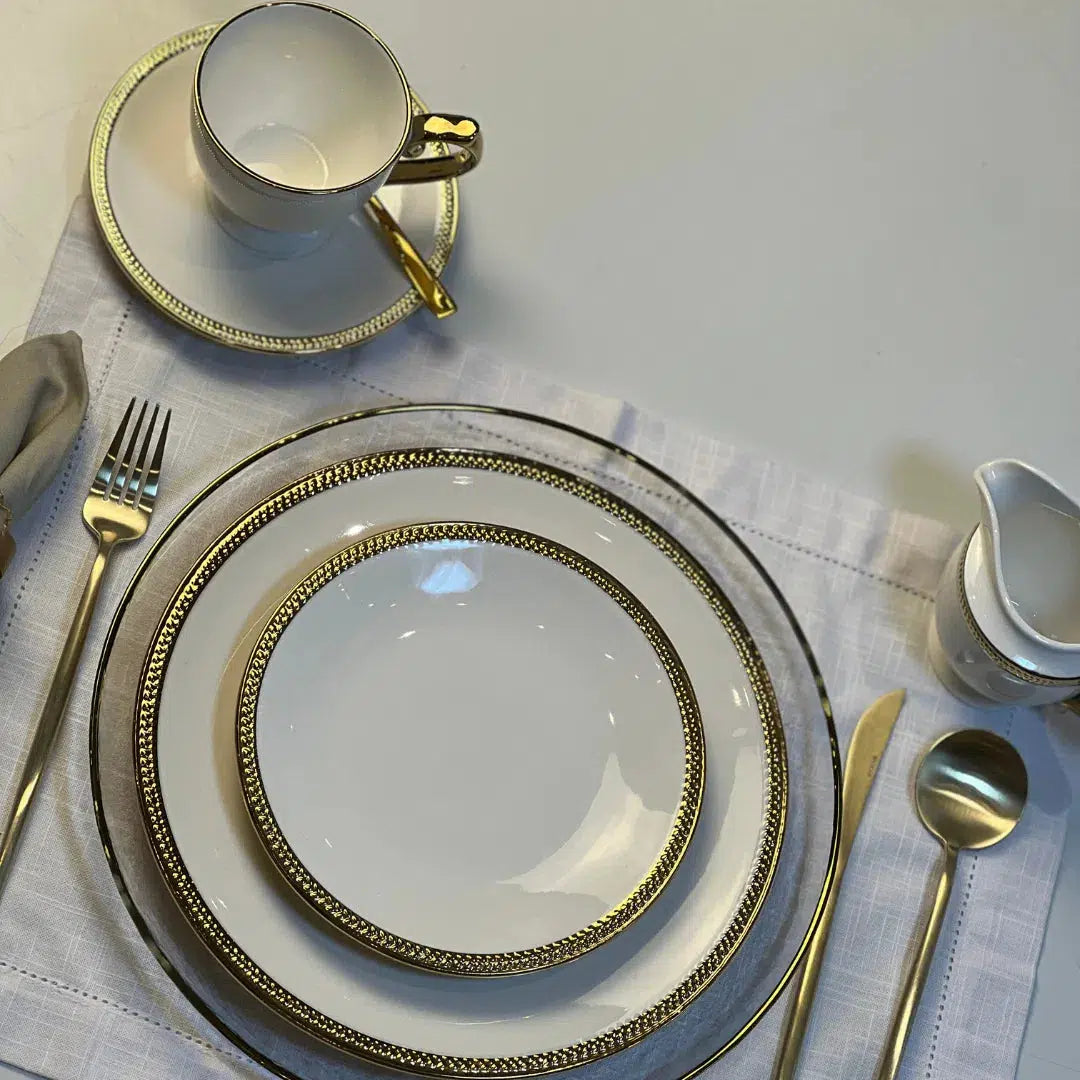 Aparelho de Jantar Porcelana Paddy 30 Peças Wolff