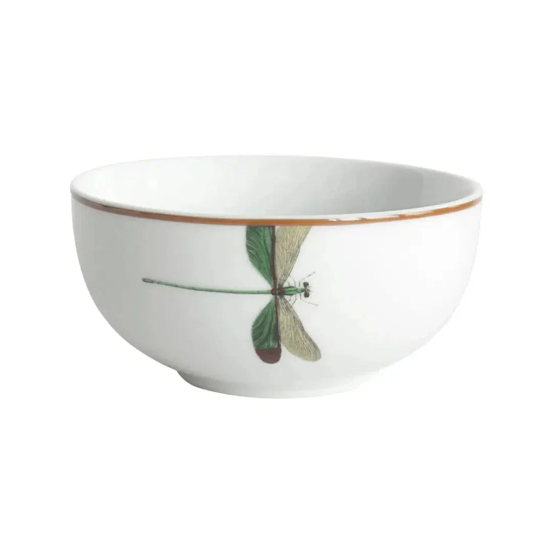 Bowl Libélula Porcelana Brown Rim 250ml L'Hermitage