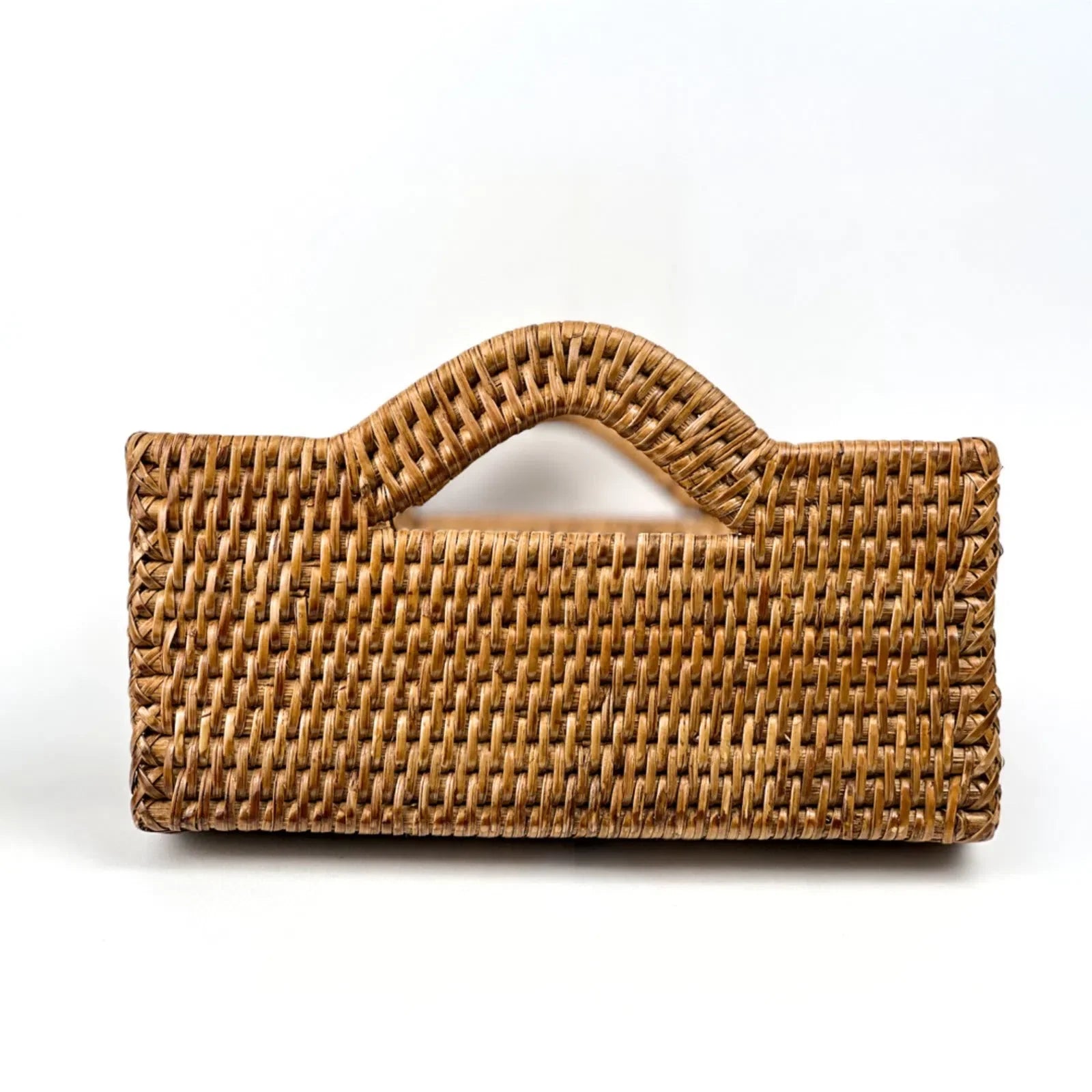 Cesta em Rattan Bahali 23x23x11cm