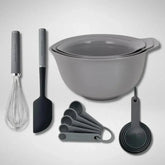 Kit Promocional: 14 Utensílios para Confeitaria Charcoal Grey Kitchenaid