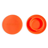 Kit com 2 Tampas de Silicone para Moedores Laranja Le Creuset