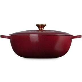 Panela Le Creuset Marmita Signature Rhone com Pegador Dourado 26cm