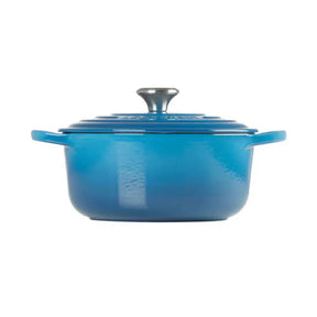 Panela Le Creuset Redonda Signature Azul Marseille 1,3L 16cm