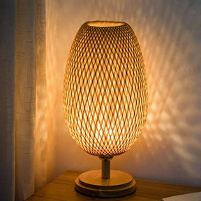 Luminária de Mesa Rattan