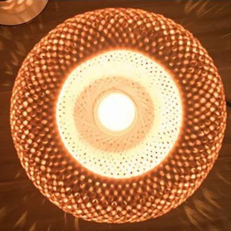 Luminária de Mesa Rattan