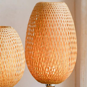 Luminária de Mesa Rattan